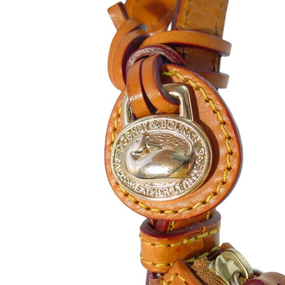 DOONEY & BOURKE 2 Letter Carrier AWL Leather Messenger Crossbody Bag - RETIRED - Picture 8 of 14